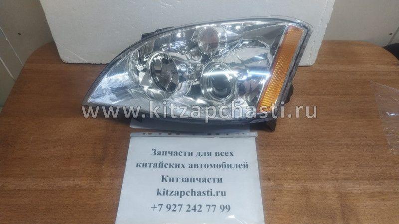 Фара левая Chery Fora, Vortex Estina с корректором (желтый поворотник) A21-3772010AB